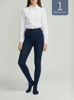 Ballerinas Escolares para Niña Algodón Color Azul