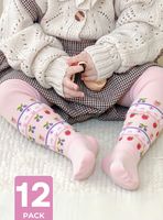 Pack 12 Pantys Primera Capa Diseños Surtidos Ballerina Bebé