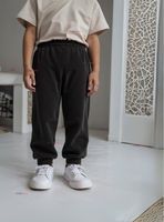 Buzo Forrado de Polar Niños Pantalón Negro