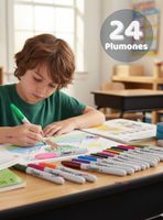 Set 24 Plumones Sharpie Punta Fina Marcadores en Colores Surtidos