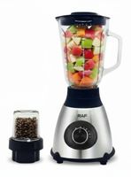 Licuadora Juguera Multifuncional 2 en 1 Picadora con Jarra de Vidrio 1000W Potencia