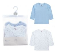 Set de 2 Camisetas de Algodón Manga Larga Tedmimak