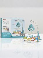 Móvil Giratorio Musical Proyector para Bebé Niño Color Azul