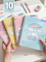 Pack 10 Cuadernos Universitarios Cinnamoroll 100 Hojas Proarte 7mm Diseños Surtidos