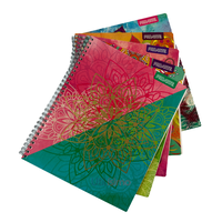 Pack 5 Cuadernos Mandalas Matemática 7MM 100 hojas