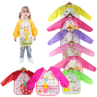 Pack 3 Baberos Regulables con Mangas Para Bebés Jump Kids