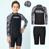 TRAJE DE BAÑO 2 PIEZAS MANGA LARGA NIÑO JUMP KIDS