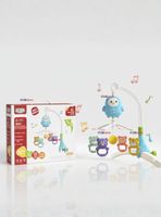 Móvil Sonajero Giratorio Musical para Bebé Niño Color Azul