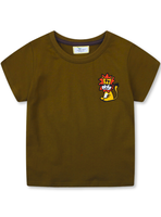 Polera Niño Algodón Manga Corta Jump Kids León Tierno