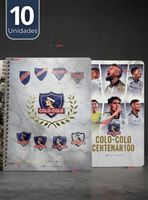 Pack 10 Unidades Cuadernos Colo Colo Centenario de 100 Hojas Diseños Surtidos