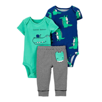 Set 3 Piezas Conjunto Tedmimak Cocodrilo Infantil