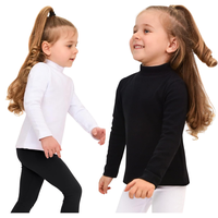 Pack 4 Camisetas Poleras Beatle De Niña Primera Capa Algodón