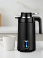 Termo Hervidor Eléctrico Acero Inoxidable 2 Litros Negro