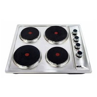 Encimera Eléctrica Acero Inoxidable 4 Platos Line