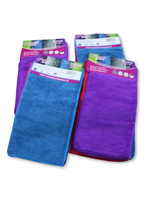 Pack 6 Paño Limpieza Microfibra 30x30 CM Suave Absorbente Colores Surtidos