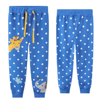 Pantalon Buzo Niña 100% Algodón Lunares Jirafa Jump Kids
