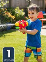 Pistola De Agua 300ml 32cm Colores Surtidos Juguete Lanza Agua para Niño Niña