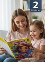 Pack 2 Libros De Aprendizaje Números Español Educativo Diseños Surtidos
