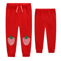 Pantalon Buzo Niña 100% Algodón Frutillas Jump Kids