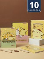 Pack 10 Cuadernos Universitarios Pompompurin 100 Hojas 7mm Proarte Diseños Surtidos