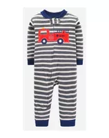 Enterito Bebe Niño Pijama Jump Kids Bombero Rayas