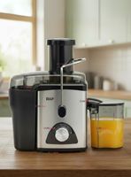 Extractor Exprimidor de Jugos Eléctrico Frutas y Verduras 1000W de Potencia 600 ML