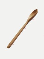 Cuchara de Madera de Bambú Mango Largo Utensilio de Cocina