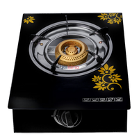 Cocinilla Encimera a Gas Vidrio Templado LINE 1 Plato