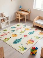 Alfombra Antigolpe Tapete Plegable Reversible para Bebés 200cm