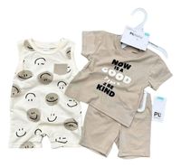 Set De Conjunto Y Enterito para bebés niños Jump Kids