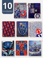 Pack 10 Cuadernos Originales Universitario U De Chile de 7mm 100 Hojas Universidad De Chile