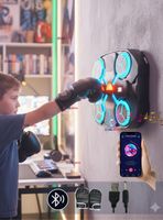 Maquina De Boxeo Musical Para Niños con Bluetooth Entrenamiento Inteligente