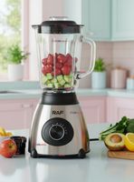 Licuadora Juguera Multifuncional 2 en 1 Picadora con Jarra de Vidrio 1000W de potencia