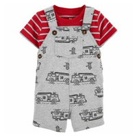 Set 2 Piezas Jardinera Bombero Tedmimak