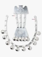 Collar Trapelacucha Mapuche Machi Aluminio Niñas Fiestas Patrias