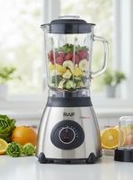 Licuadora Juguera Multiuso 2 en 1 Picadora con Jarra de Vidrio