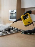 Limpiador De Vapor 300ml Multiuso 1350w de potencia Color Amarillo