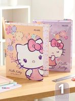 Archivador Lomo Ancho Formato A4 Carta 2 Anillos de Hello Kitty Diseño Surtido