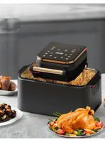 Freidora De aire Ventana De Vidrio 12 Litros 1700W de Potencia Premiun