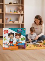 Libro Didáctico Interactivo Aprendizaje Bilingüe Juguete Para Niño o Niña