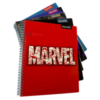 Pack 5 Cuadernos Super Cómics Matemática 7MM 100 hojas