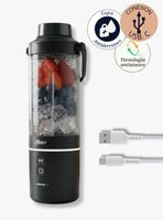 Oster Licuadora Portátil, GoMAX, Capacidad 590 ml, para Smoothies, Color Negro, BLSTGFP-B20-000