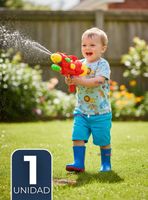 Pistola De Agua 300ml 32cm Colores Surtidos Juguete Lanza Agua Niño Niña