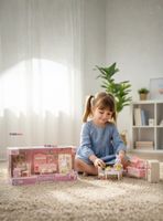 Set de Cocina y Comedor Muñeca Conejita Juguete Niña