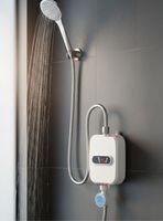 Mini Calentador De Agua Eléctrico Calefón Ducha Calienta En 3seg Blanco 3.500w Calefónt