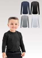 Pack 6 Camisetas Poleras Polar Primera Capa Niño
