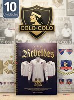 Pack 10 Unidades Cuadernos Colo Colo Centenario 100 Hojas Diseños Surtidos
