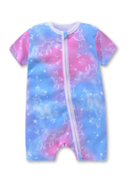 Enterito Corto 100% Algodón Bebé Niña 6 a 24 Meses Unicorns