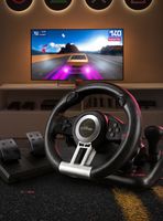 Volante De Juego V3 Pedales y Palanca de Carreras Ps4 Xbox Pc