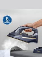 Plancha de vapor inalámbrica Oster® 2 en 1 suela de cerámica GCSTCC5000